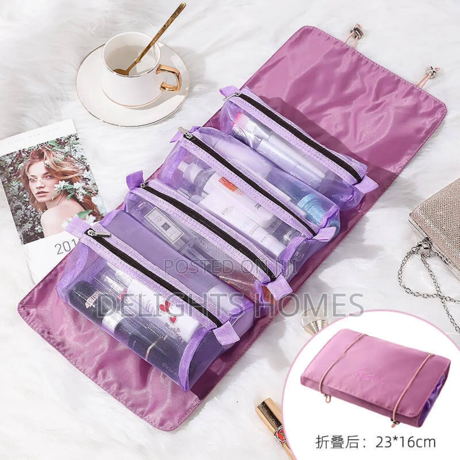 4pcs in 1 Detachable Makeup Bag-HSG