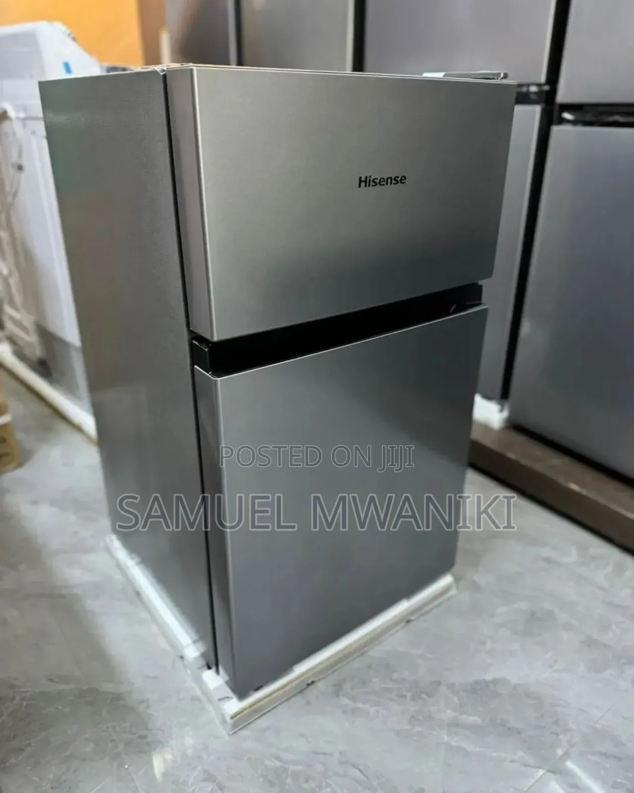 Hisense 91 Liters Double Door Fridge