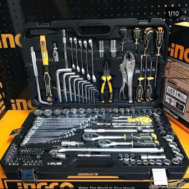 Ingco HKTHP21421 142pcs Combination Hand Tools Set With Case - thumbnail 3