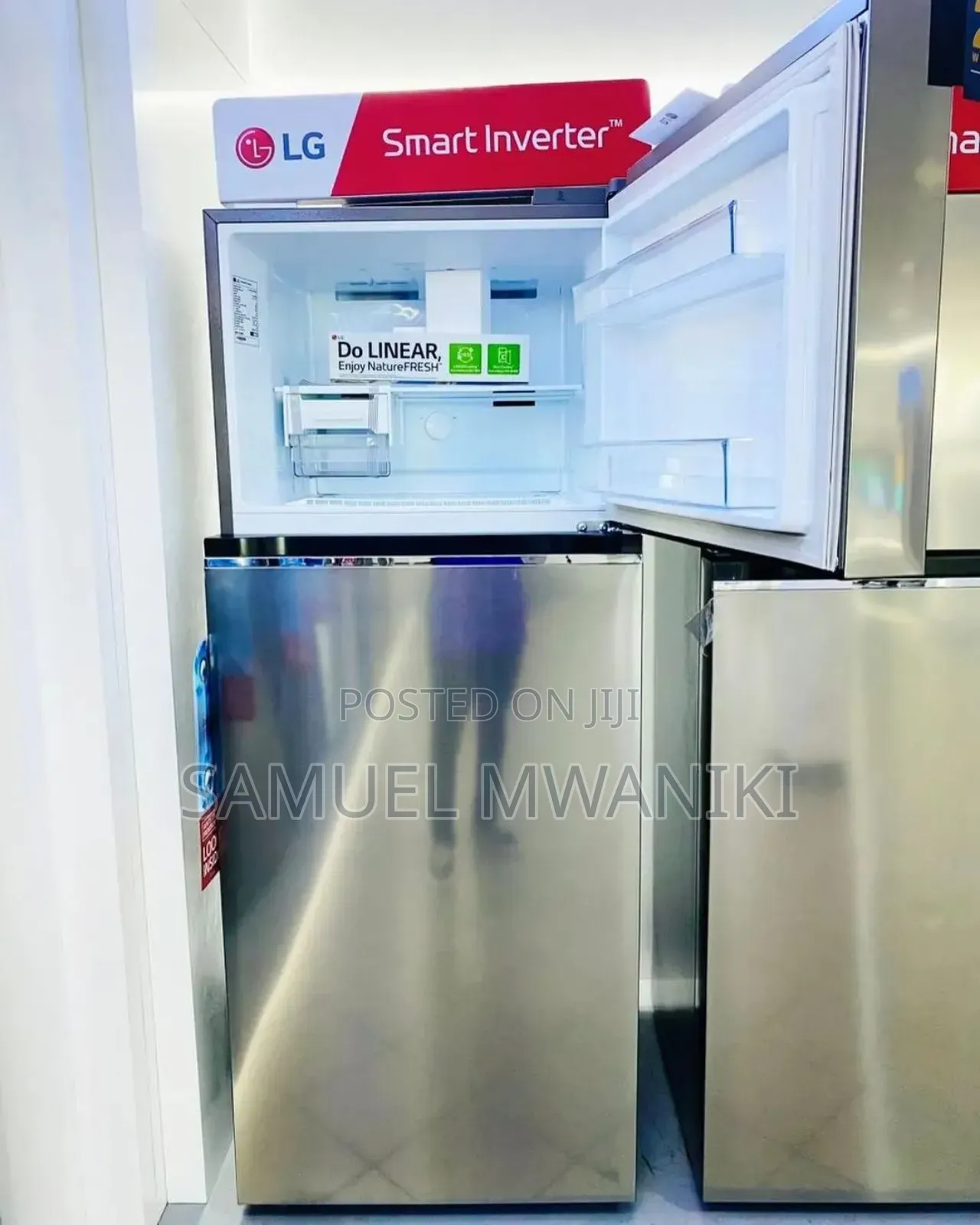 LG 395L Fridge Smart Inverter Linear Cooling Doorcooling in Mombasa CBD