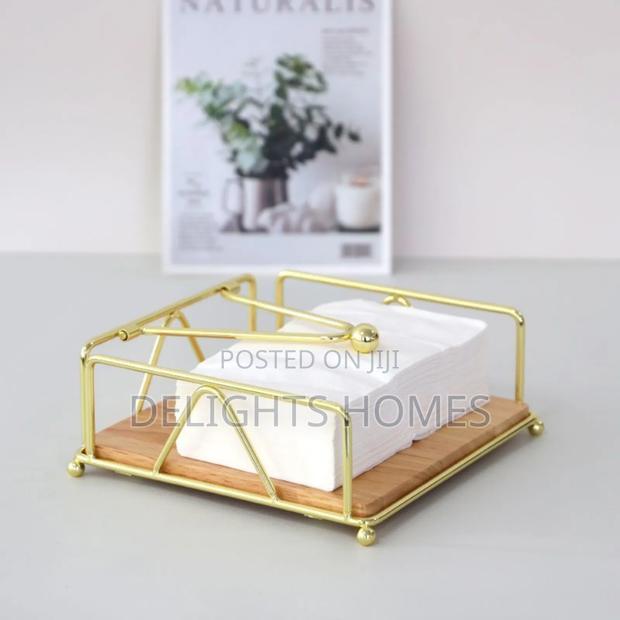 Luxury Metallic Serviette Holder-Hog - thumbnail 2