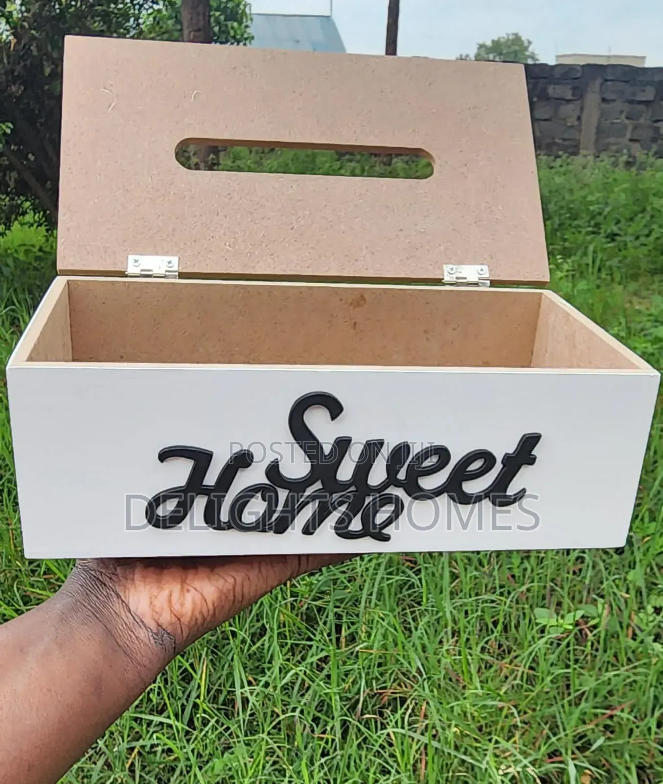 Bamboo Serviette Holder-Hog