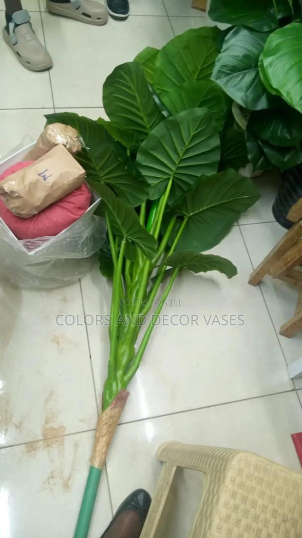 1.6m Green Artificial Big Plant With Vase Big