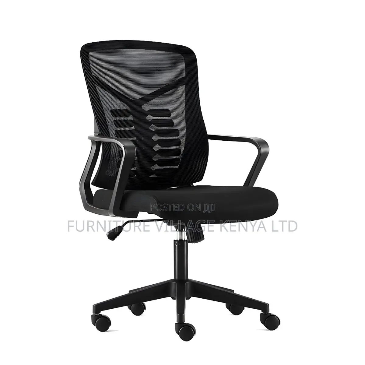 Ergonomic Modern Mesh Task Chair With Fixed Arms