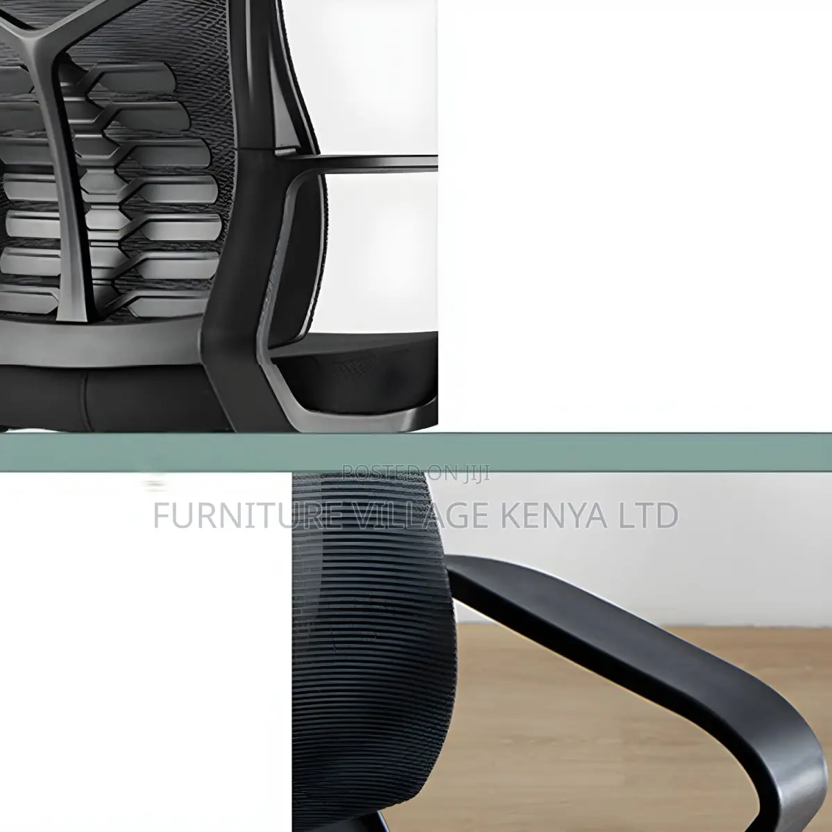 Ergonomic Modern Mesh Task Chair With Fixed Arms