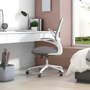 Modern Swivel Mesh Office Chair With Adjustable Arms