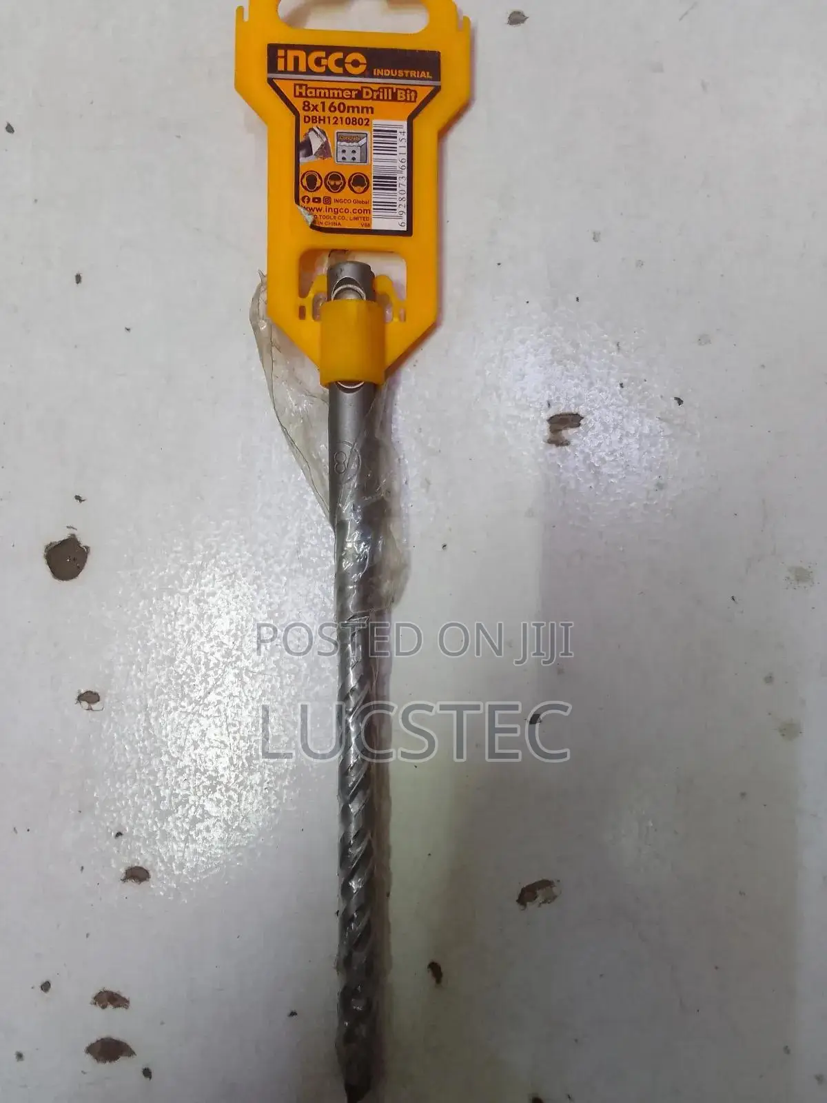 INGCO DBH1210802 Hammer Drill Bit 8×160mm
