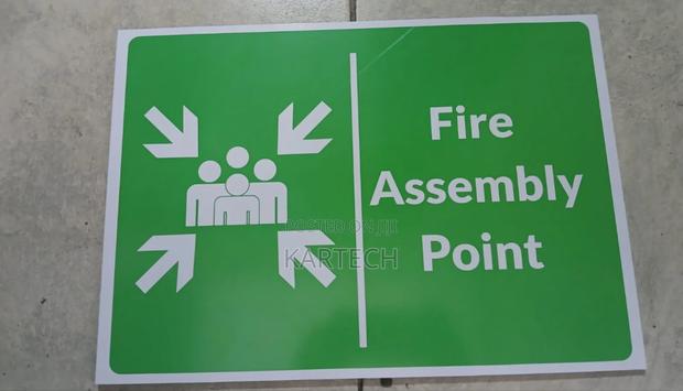 Fire Assembly Point Sign (A3)