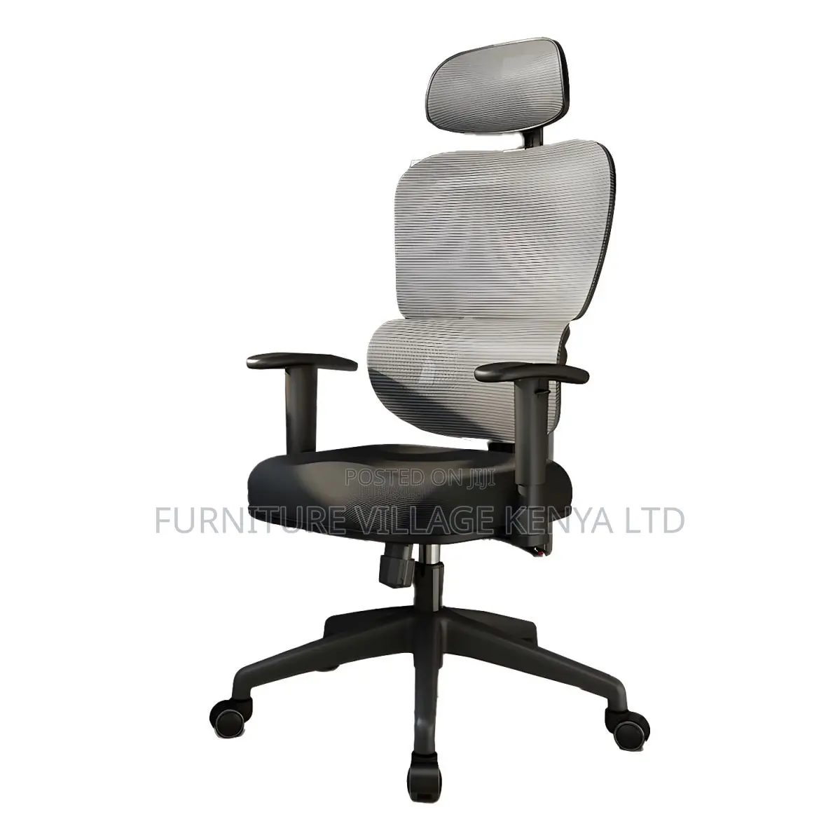 Office Chair -Elegant and Functional Black Mesh Task Seat
