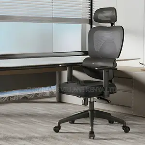 Office Chair -Elegant and Functional Black Mesh Task Seat