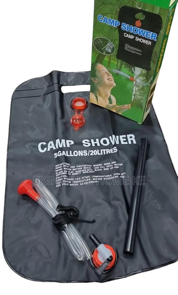 20ltrs Solar Heated Camping Shower Bag - main view