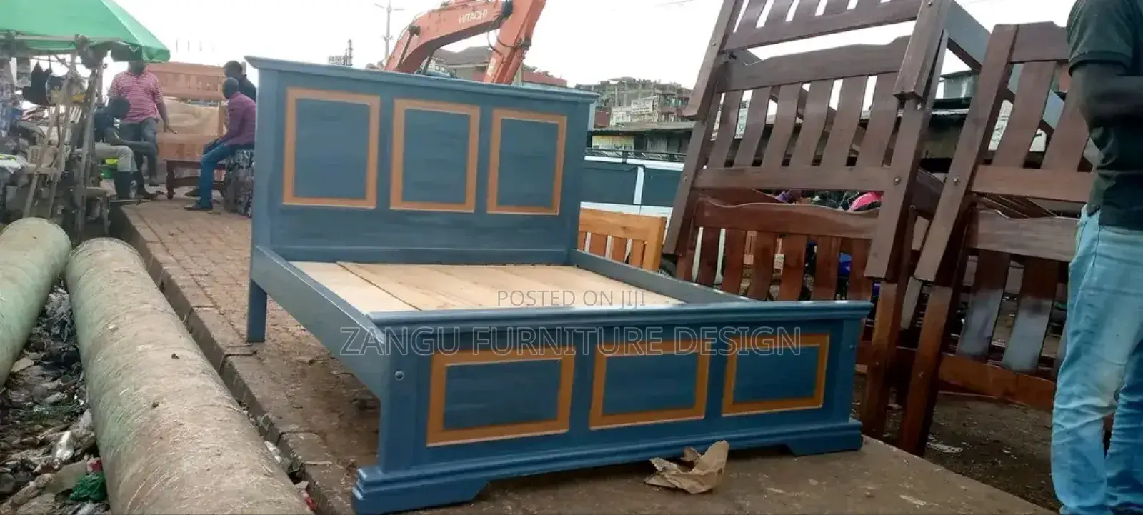 Modern Bed Hardwood Bed
