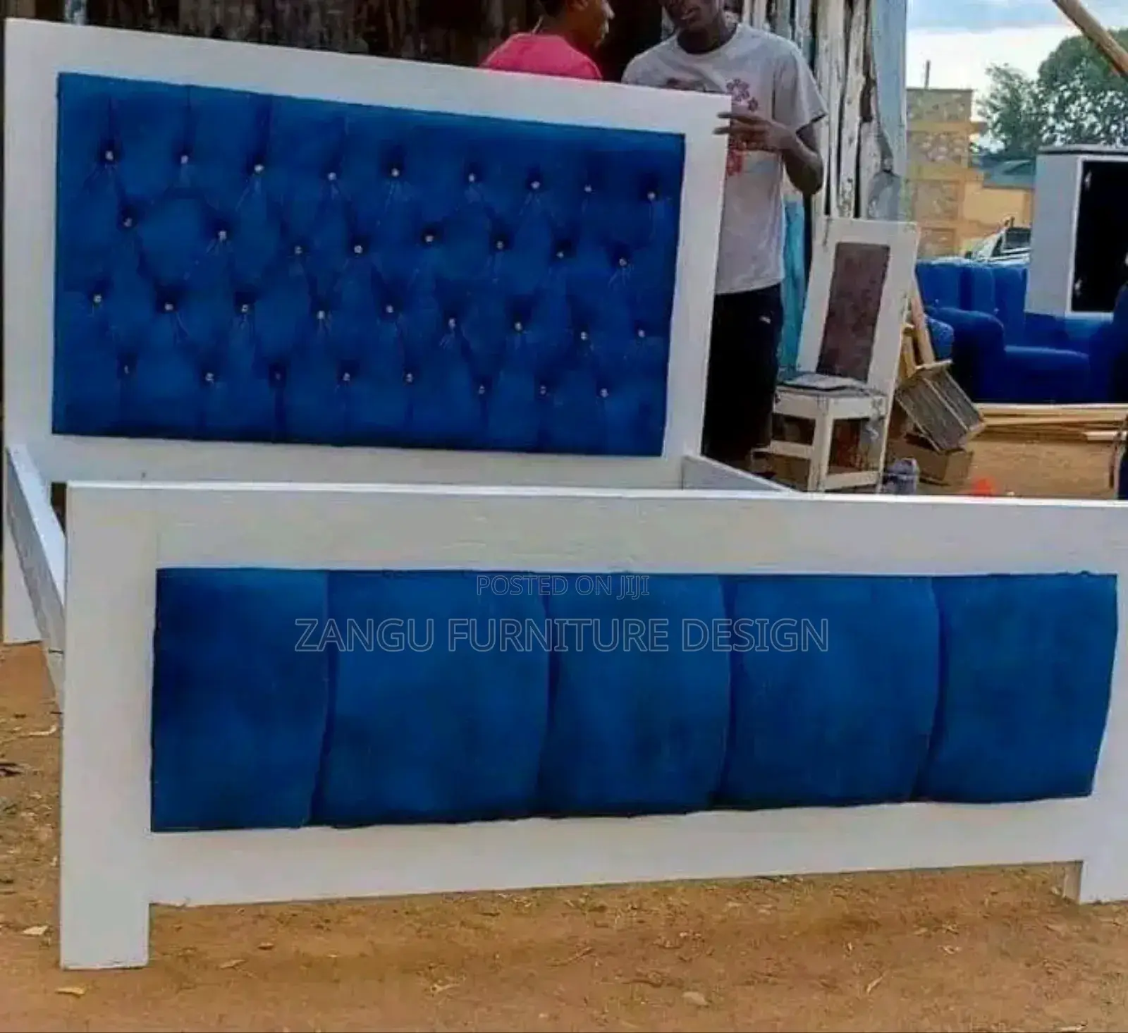 Blue Chester Bed Available