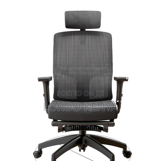 Office Chair; Orthopedic Black Office Chair