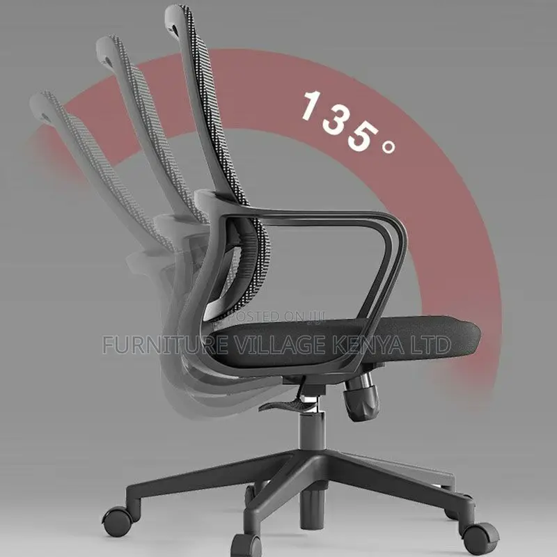 Modern Ergonomic Mesh Task Chair With Adjustable Height