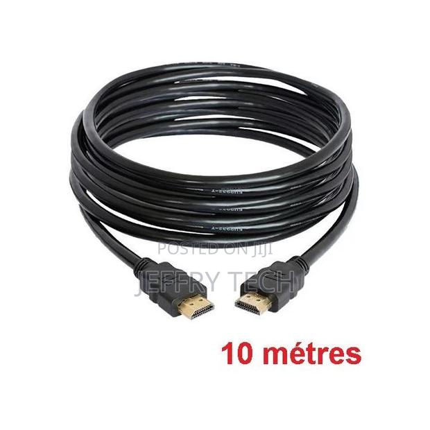 HDTV Cable Hdmi 10 Meters - Black