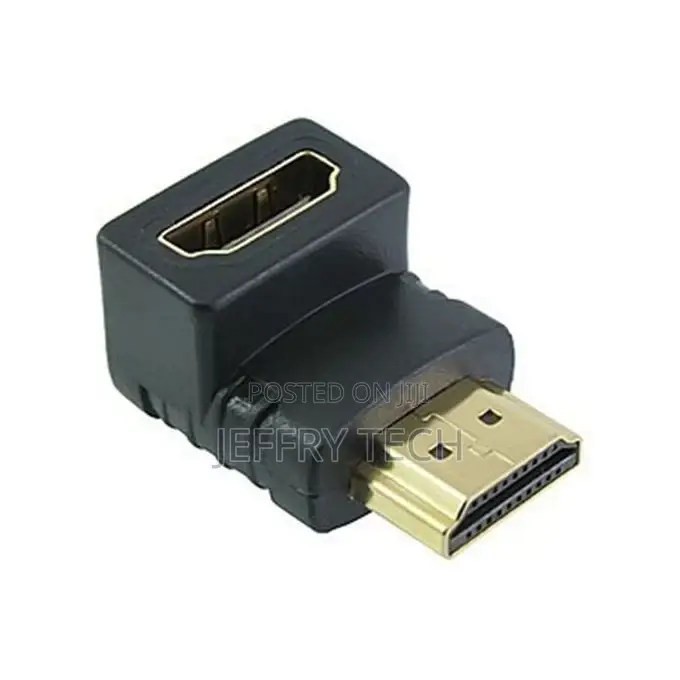 90° Hdmi Male to Hdmi Female Cable Adapter