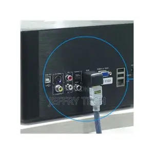 90° Hdmi Male to Hdmi Female Cable Adapter