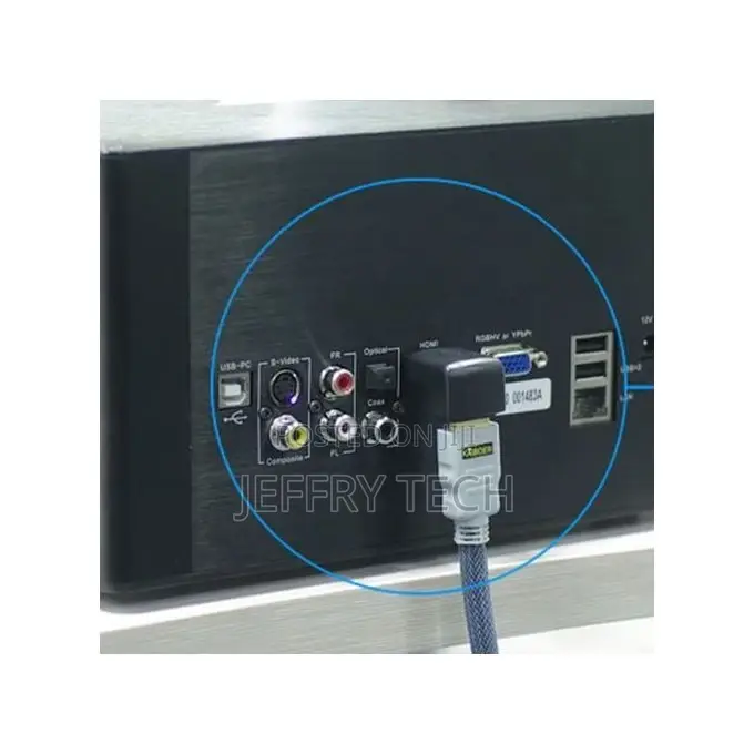 90° Hdmi Male to Hdmi Female Cable Adapter