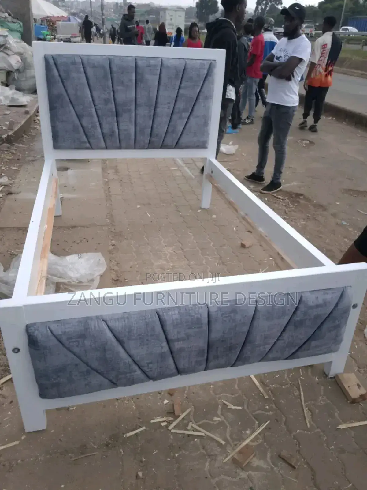 Grey Modern Beds Available