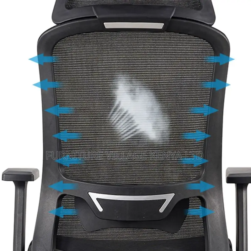 Orthopedic Seat; Height-Adjustable Modern Mesh Task Chair