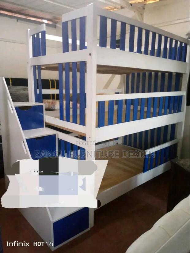 Modern Triple Decker Bed - main view
