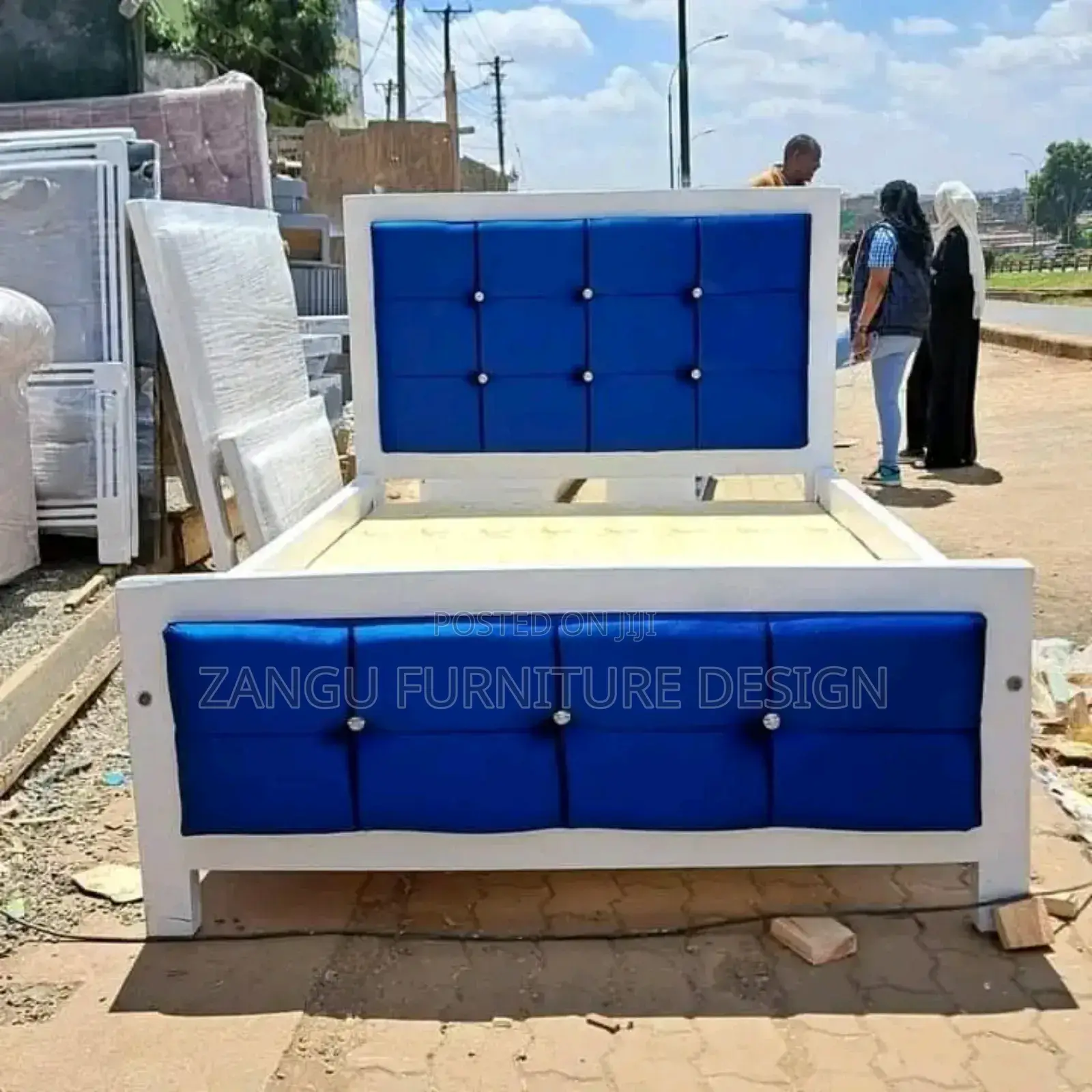 Blue Chester Bed Available