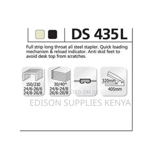 Kangaro Long Arm Stapler DS-435L Bigger Capacity Model - thumbnail 4