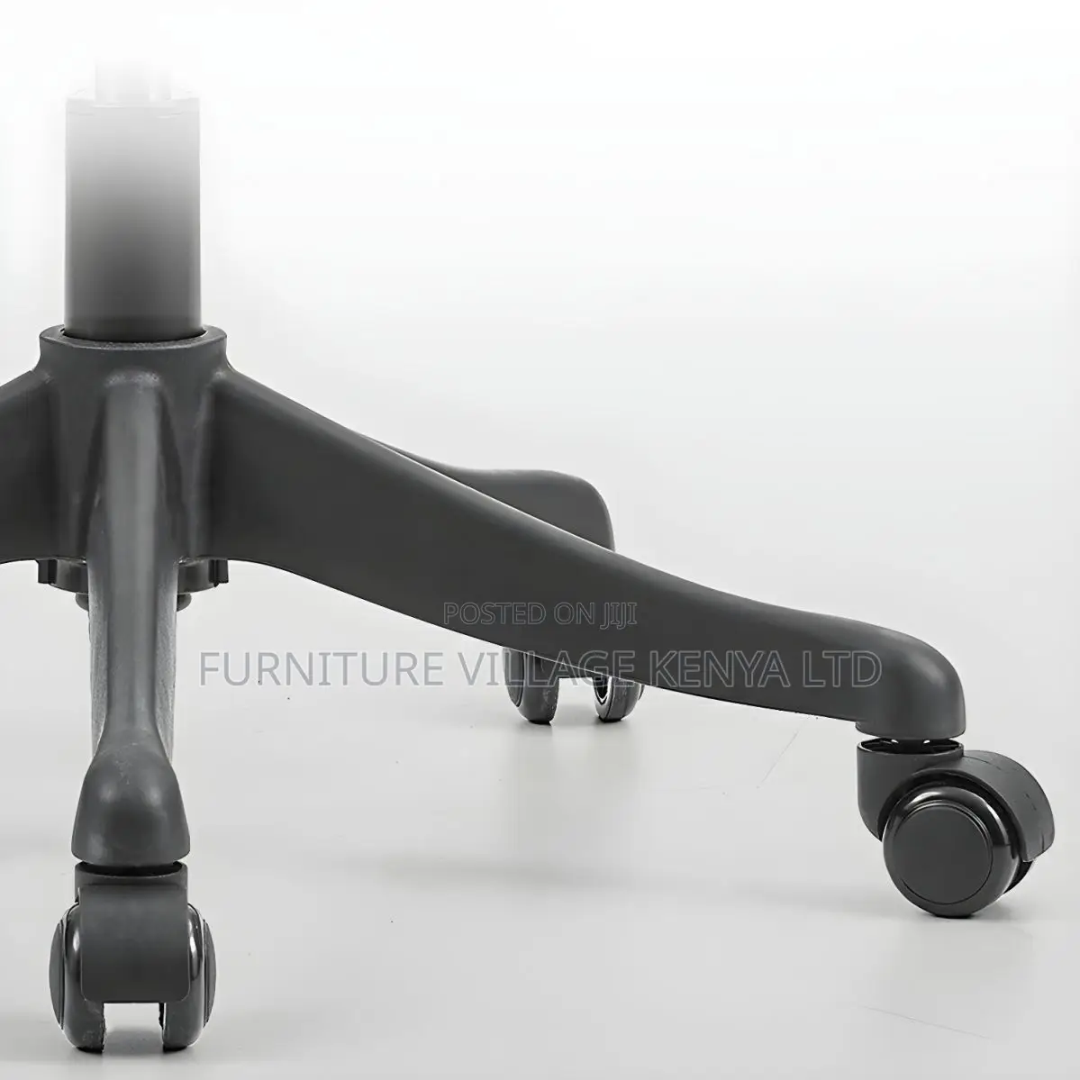 Black Mesh Conference Chair With Adjustable Back Angle