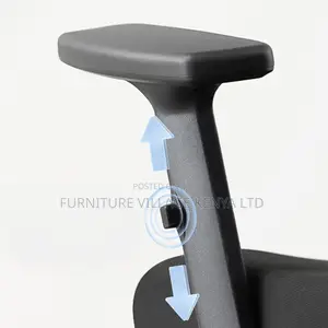 Modern High-Back Executive Chair With Adjustable Arms
