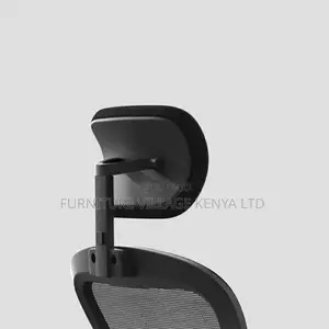 Swivel Black Mesh Office Chair With Adjustable Arms