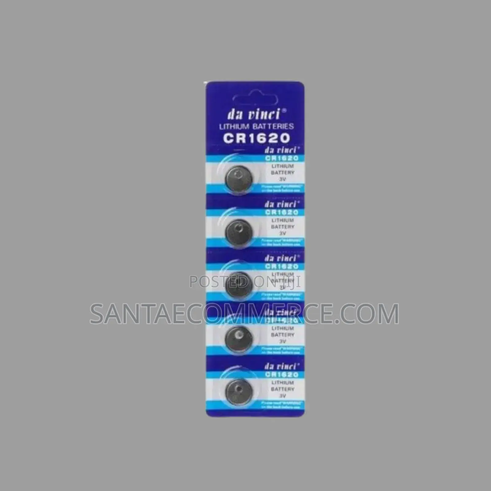 Lithium Battery Cr1620 3v 5pcs