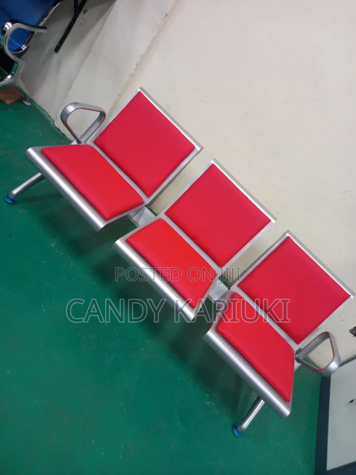 Hospital Heavy Duty Padded Linked Waiting Bench