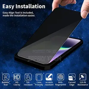 Coblue Anti-Spy Glass for iPhone 14 Plus