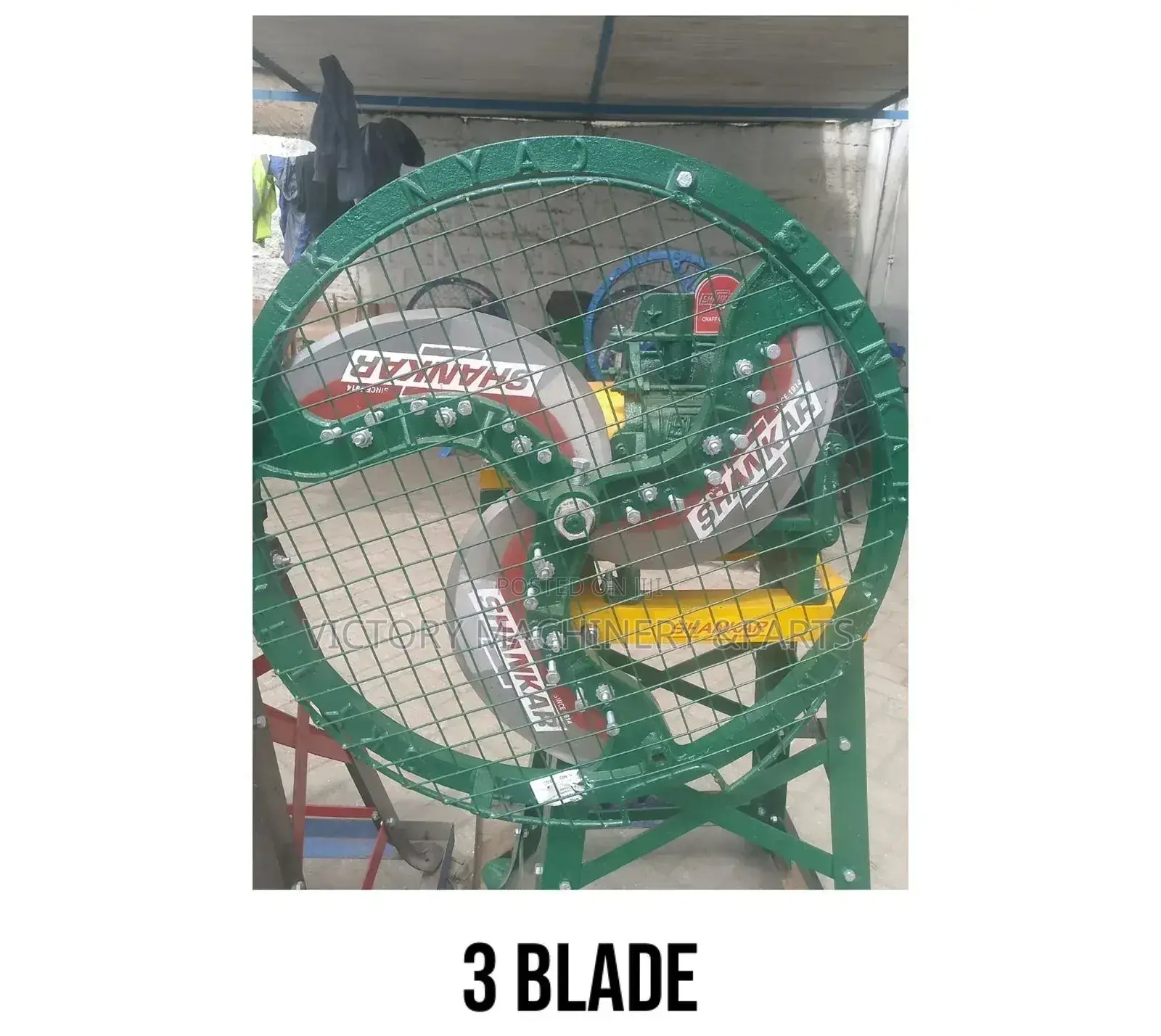 3 Blades Chaff Cutter Machine Head Only