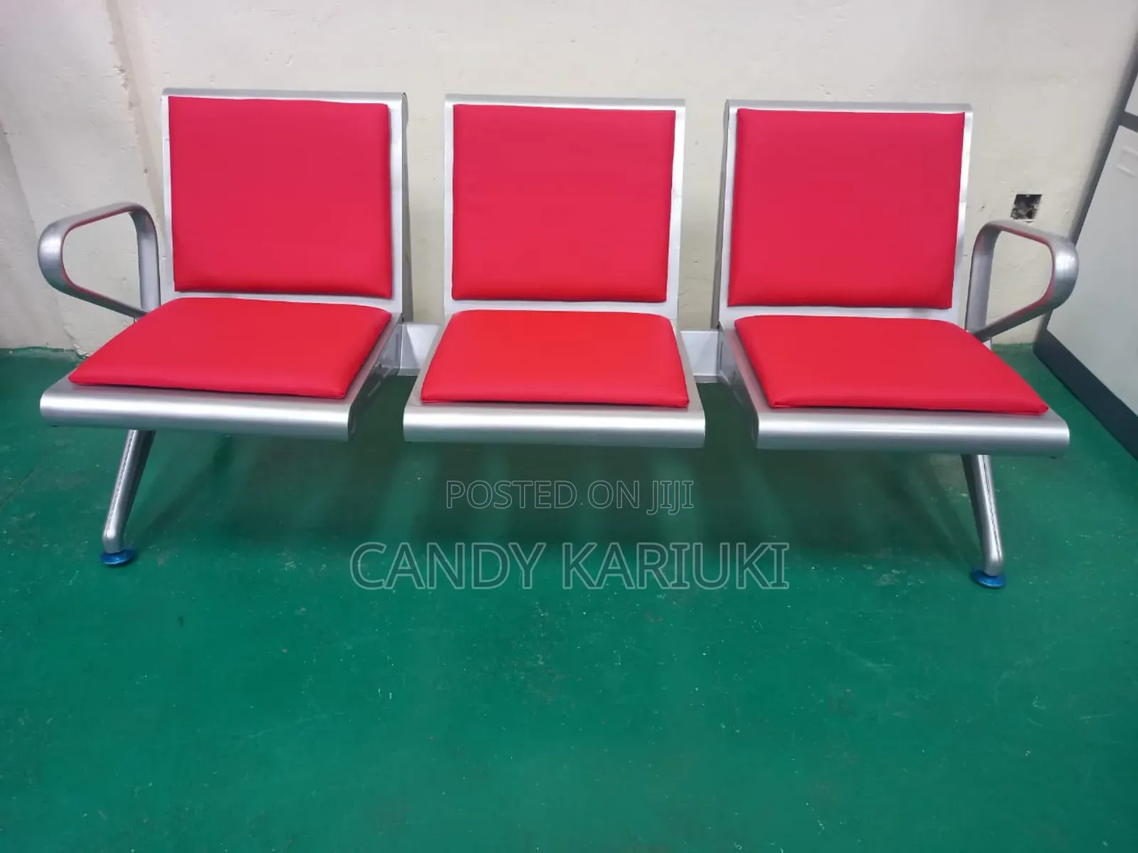 Reception Area Heavy Duty Padded Waiting Bench