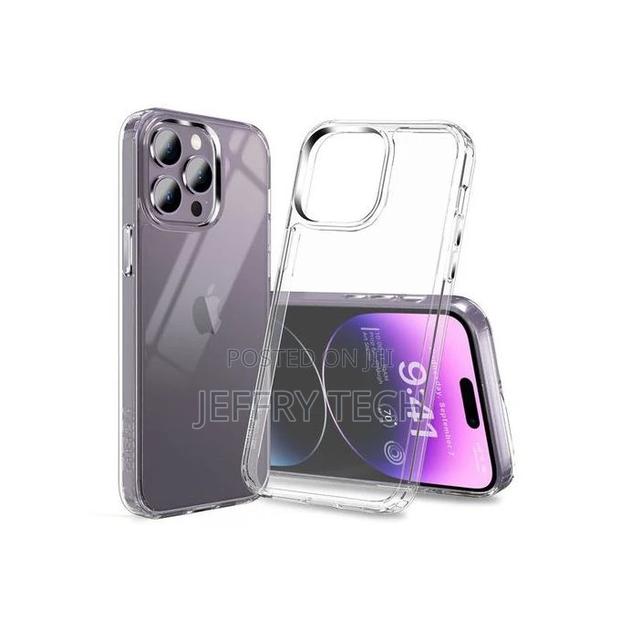 Comie Silicone Case for iPhone 15 Pro Max - Crystal Clear - main view