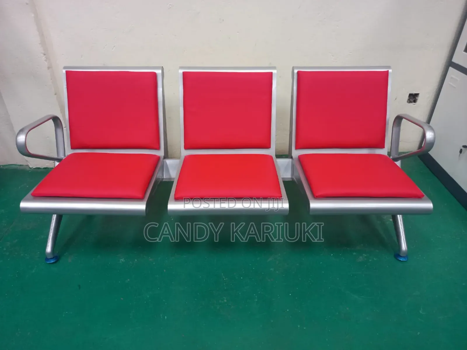 School's Reception Area Heavy Duty Padded Waiting Bench