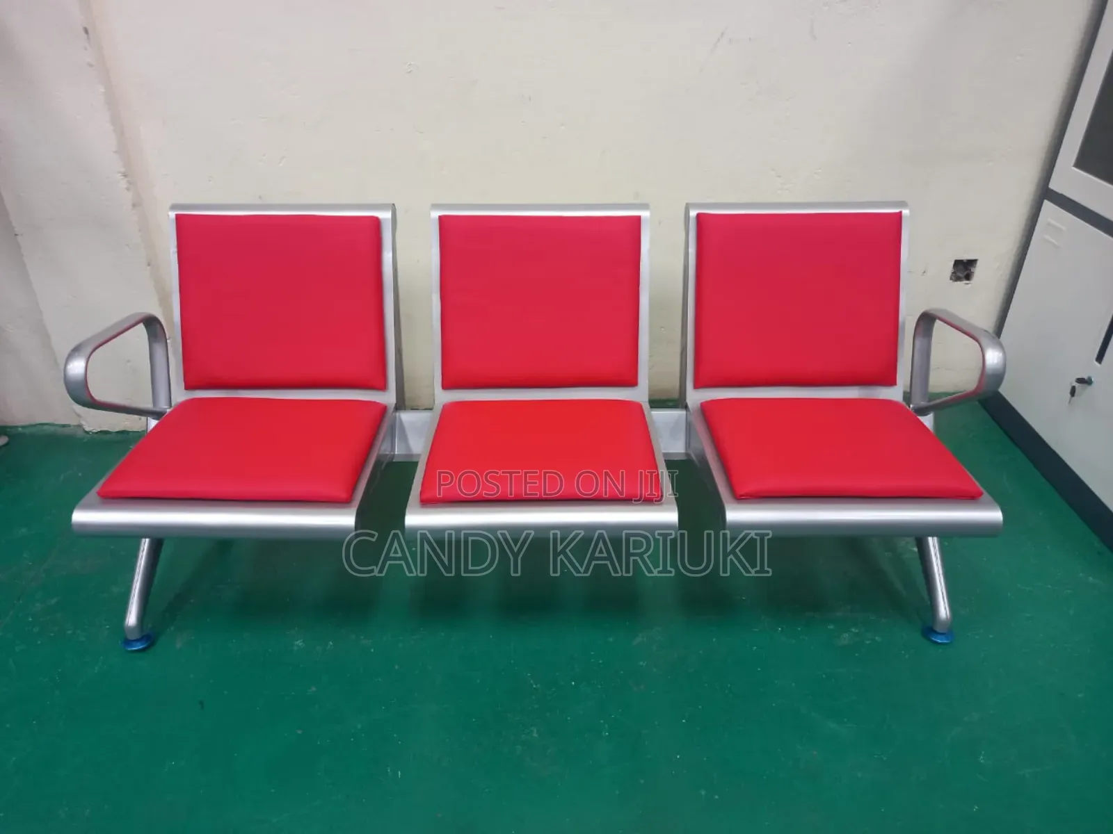 Reception Area Heavy Duty Padded Waiting Linked Bench