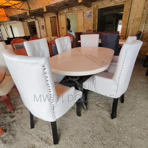 Sturdy Fabric 6 Seater Dinner Set