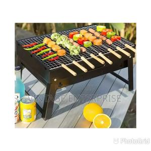 Foldable Portable Barbeque Charcoal Grill - thumbnail 2