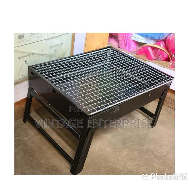 Foldable Portable Barbeque Charcoal Grill - thumbnail 3