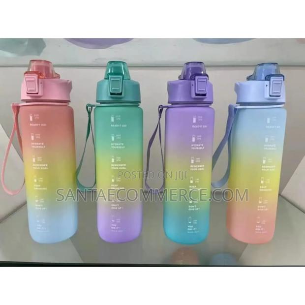 1L Motivational Water Bottle - main view
