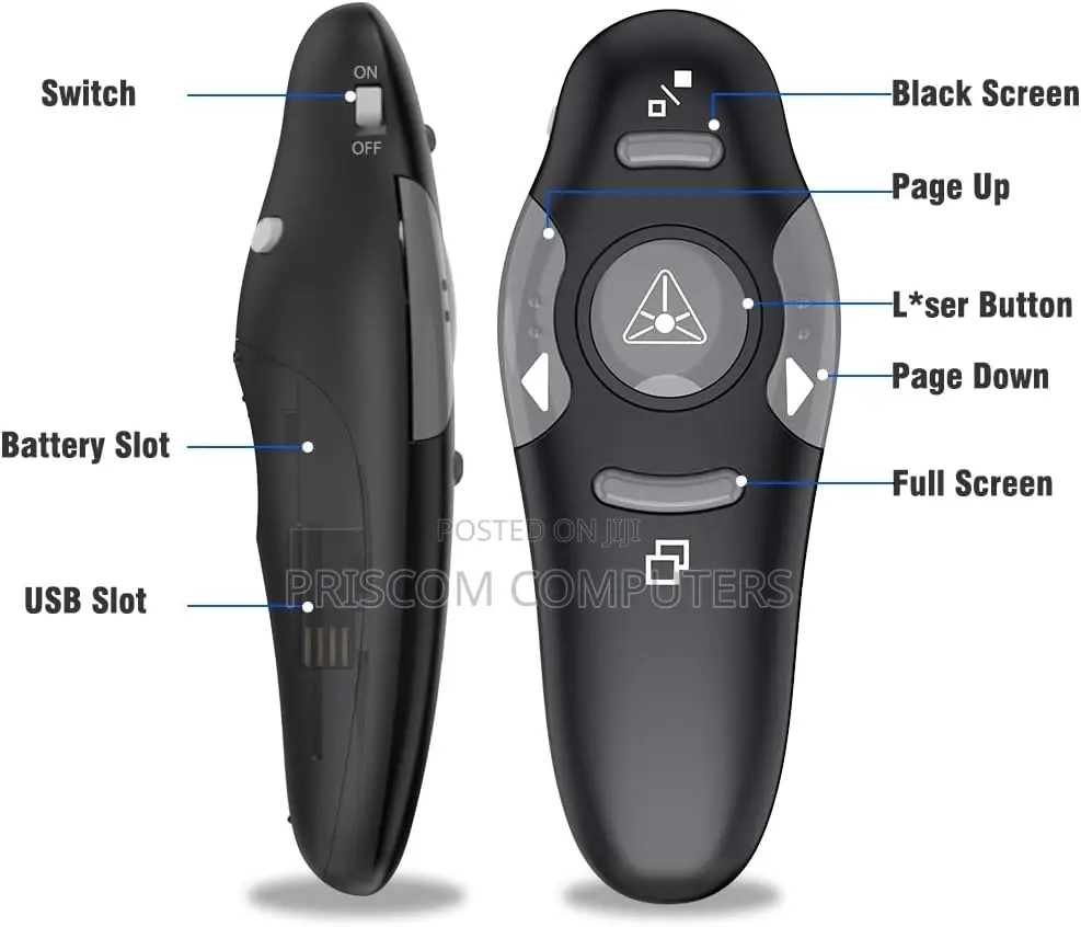 Wireless Presenter With Laser Pointer