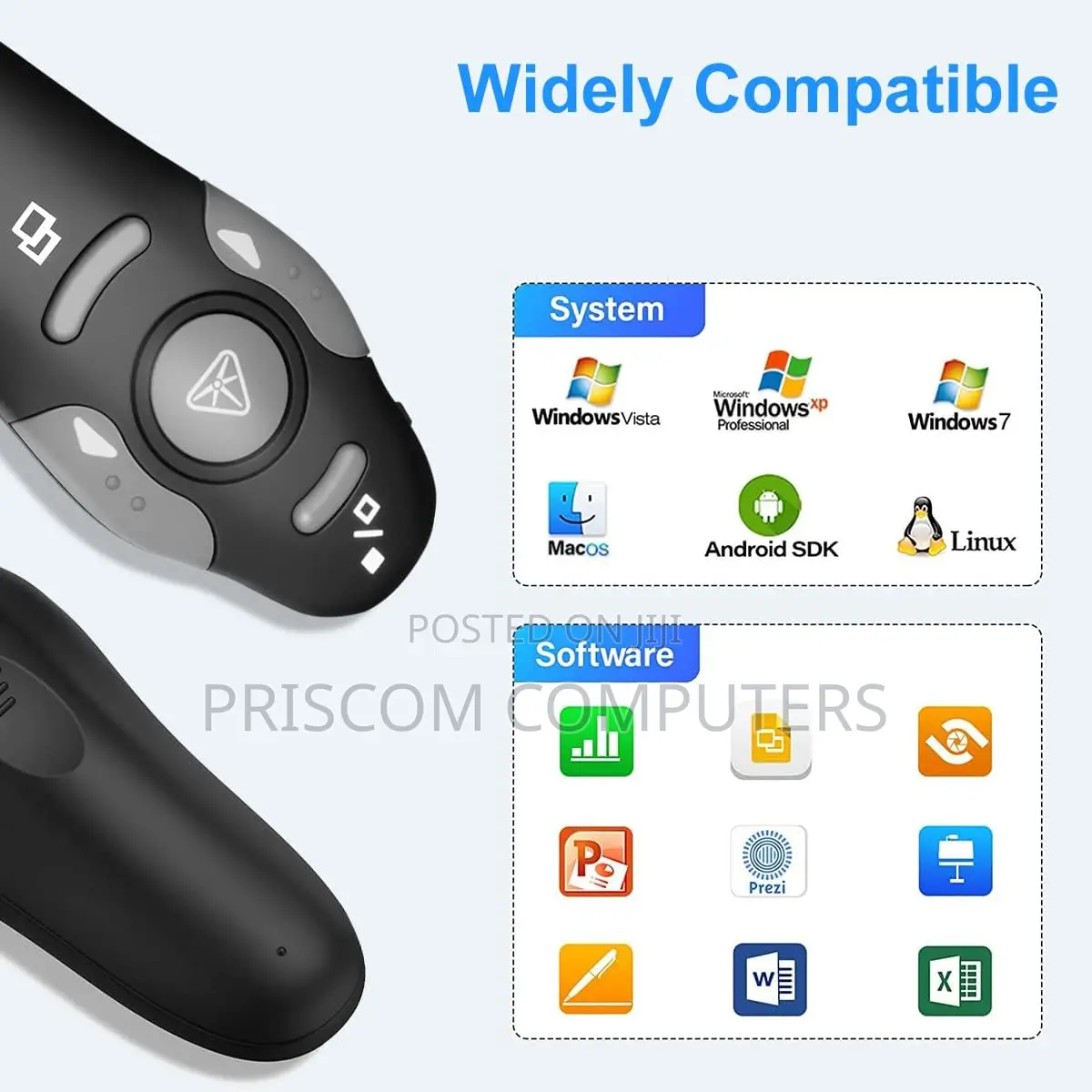 Presenter Pointer Wireless USB Powerpoint Laser Pointer