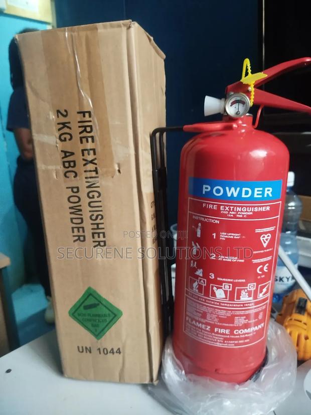 2kg Dry Powder Fire Extinguishers