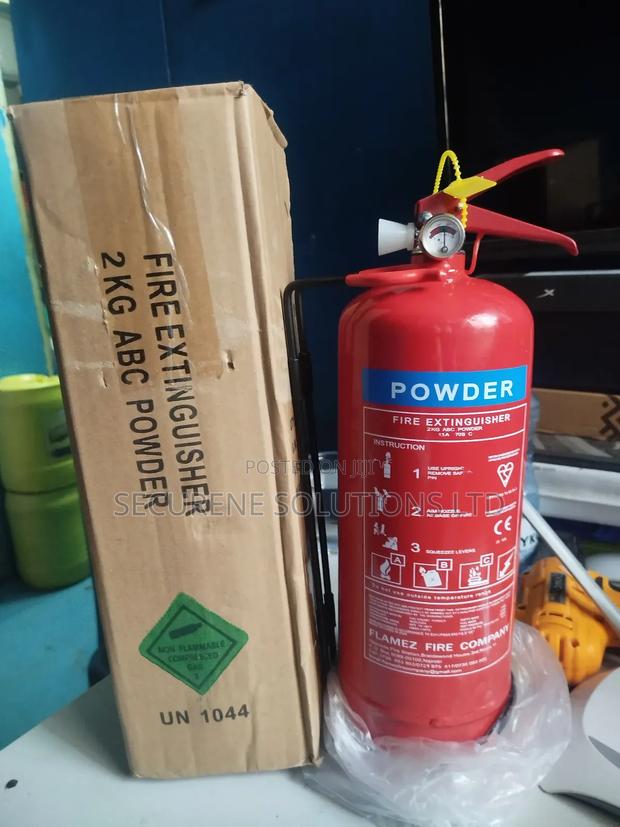 2kg Dry Powder Fire Extinguishers - thumbnail 3