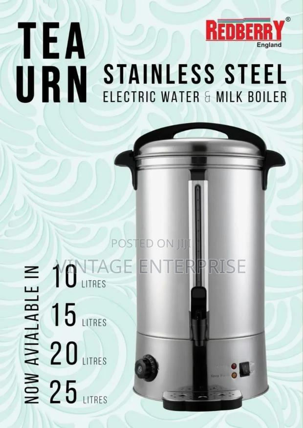 10litresredberry Premium Range Electric Tea Urn - main view