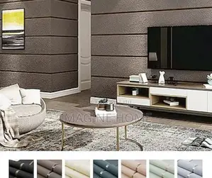 Dark Grey 3D Wall Paper