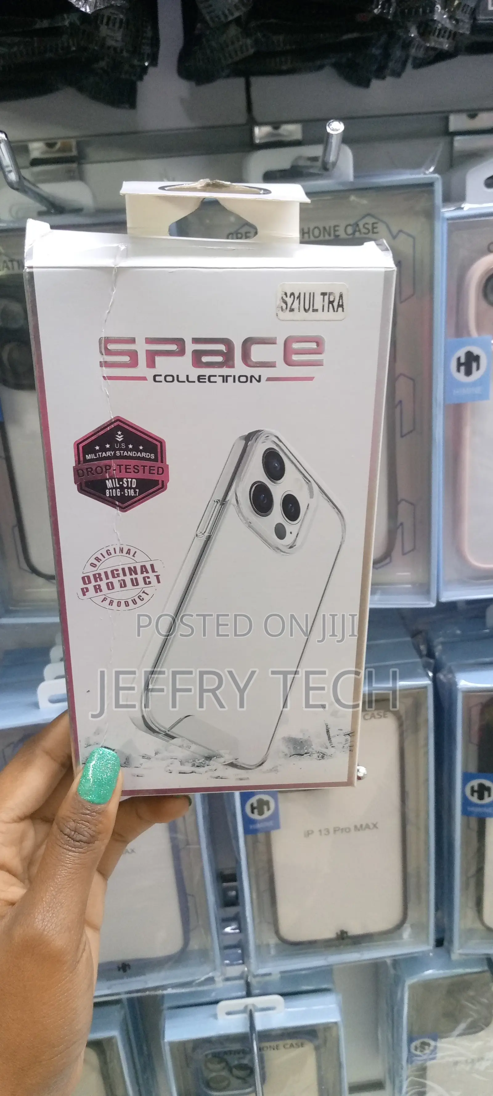 Samsung S21 Ultra Space Collection Clear Shockproof